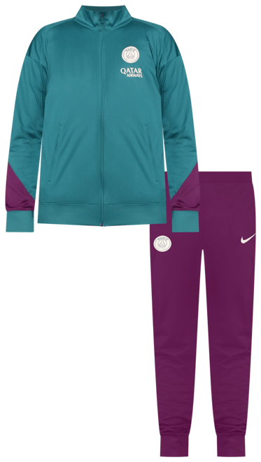 Paris Saint-Germain Strike Nike Dri-FIT Fußball-Trainingsanzug aus Strickmaterial (Herren)