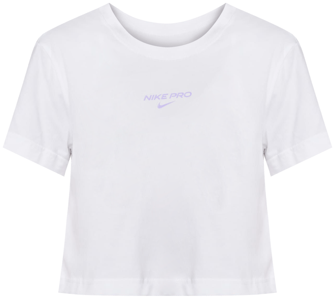 Nike Pro Women's Dri-FIT Short-Sleeve Cropped Tee