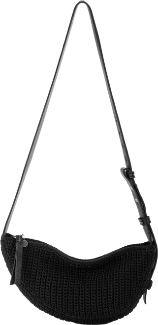 Tess Crochet Mini Crossbody Sling Bag