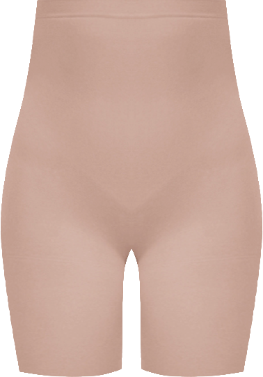 Women's High-Waisted Mid-Thigh Shaping Shorts 10398R