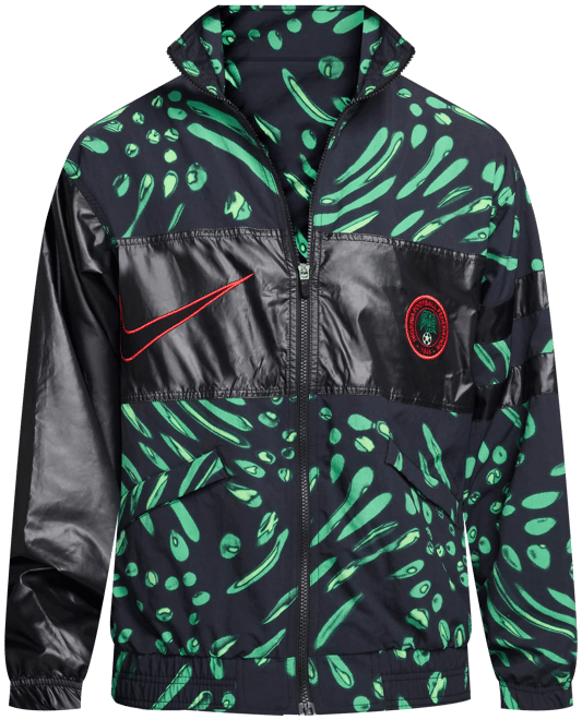 Nigeria Courtside Men's Nike Football Lightweight Graphic Jacket