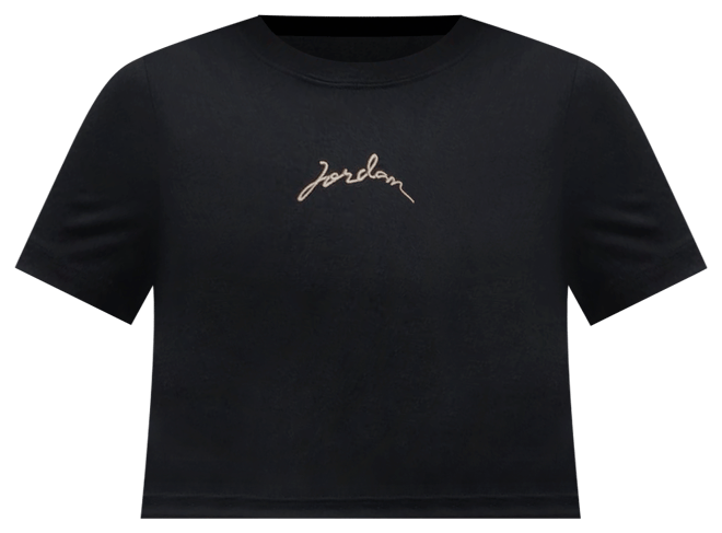 Jordan เสื้อยืดเอวลอยเข้ารูปผู้หญิง