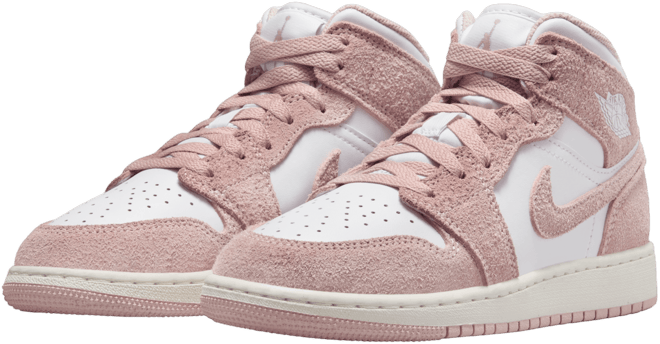 Air Jordan 1 Mid SE Tenis para niños grandes