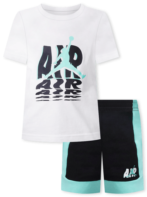 Jordan Galaxy Toddler French Terry Shorts Set