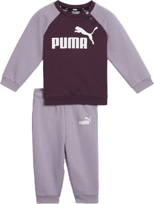PUMA 2-Piece Minicats Essentials Raglan Toddlers' Jogger Set