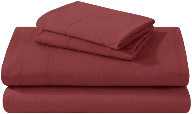 Ultra-Soft Sand washed Microfiber Sheet Set Queen