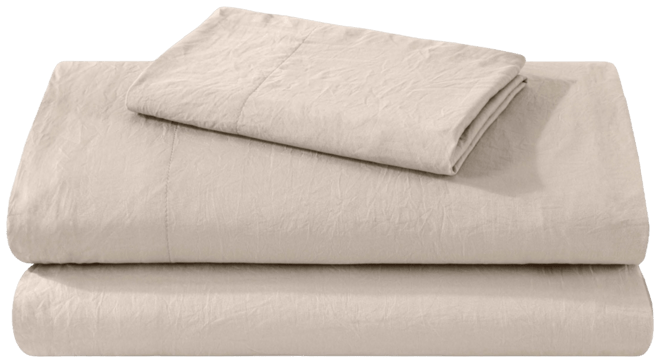 Ultra-Soft Sand washed Microfiber Sheet Set Twin Xl