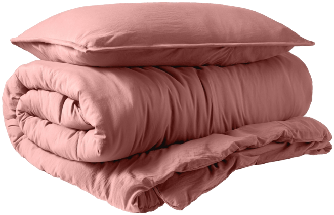 Ultra-Soft Sand washed Duvet Cover & Sham Set Twin/Twin Xl