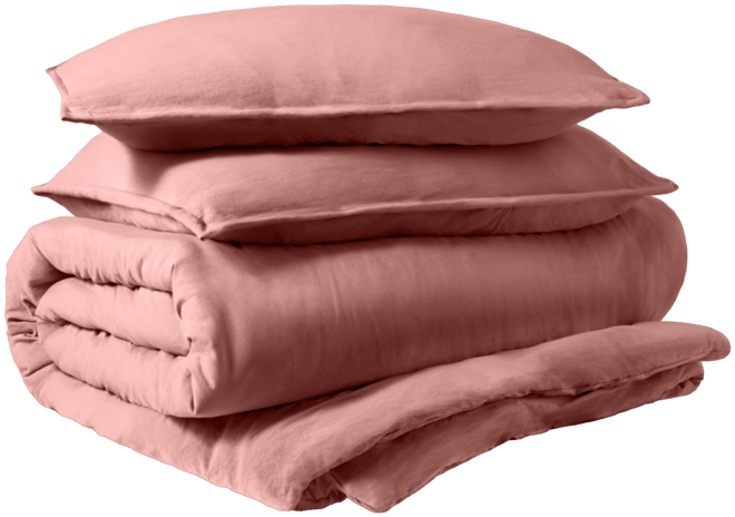 Ultra-Soft Sand washed Full Duvet Cover & Sham Set