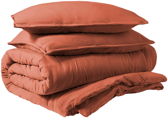 Ultra-Soft Sand washed Queen Duvet Cover & Sham Set