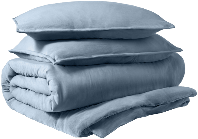 Ultra-Soft Sand washed Queen Duvet Cover & Sham Set