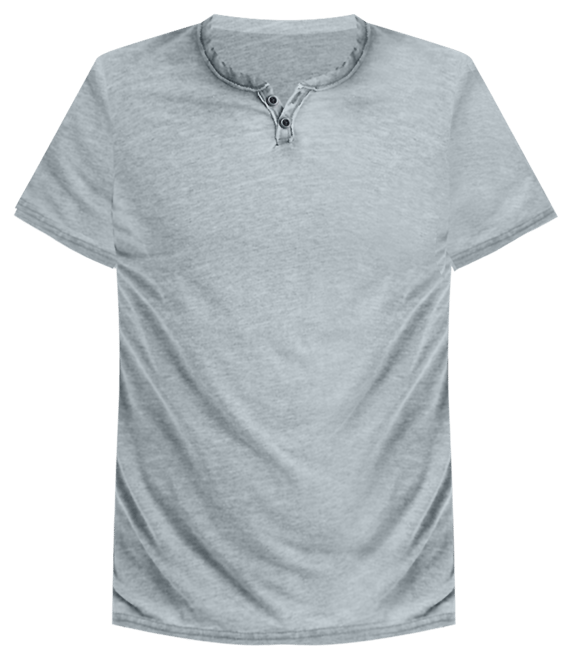 Men's Venice Burnout Notch Short Sleeves T-shirt