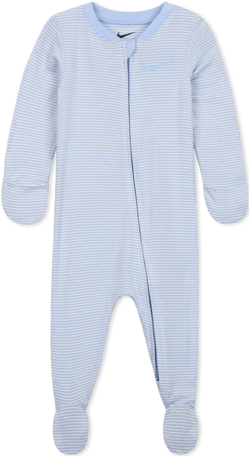 Nike Baby (0-9M) Striped Footed Coverall