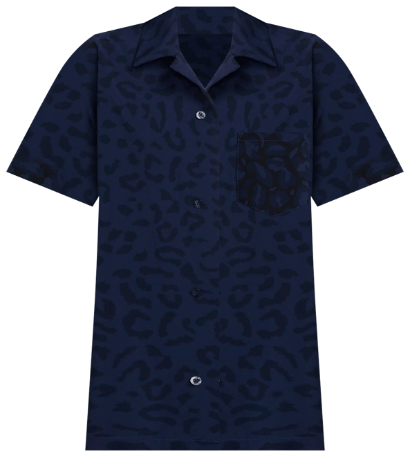 Nike SB Print Bowler Short-Sleeve Button-Down Skate Top