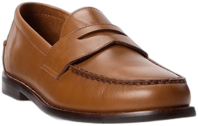 Polo Ralph Lauren Men's Alston Leather Penny Loafers - Macy's