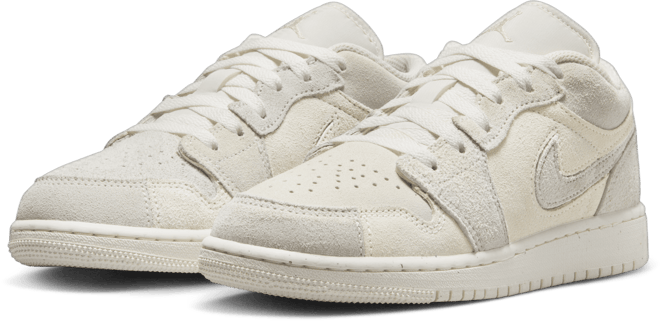 Air Jordan 1 Low SE Craft Big Kids' Shoes