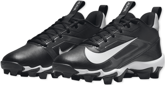 Nike Alpha Menace 4 Shark Big Kids' Football Cleats (Wide)