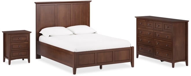 Hedworth Full 3-Pc. Set (Bed, Dresser & Nightstand)