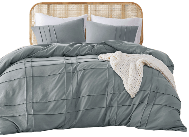 Porter Washed Pleated 2-Pc. Comforter Set, Twin/Twin Xl