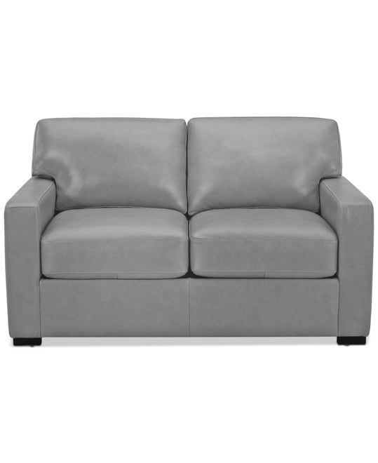 Radley 61" Leather Loveseat, Created for Macy's