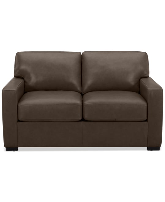 Radley 61" Leather Loveseat, Created for Macy's