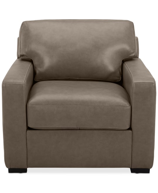 Radley 38" Leather Chair, Created for Macy's