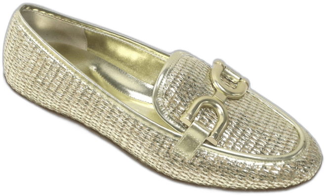 Women's Linda Bit Raffia Loafers