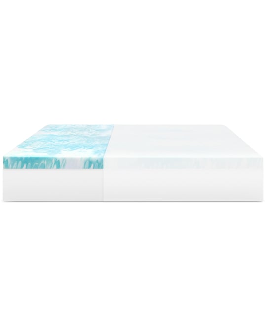 2" Restorative Gel Memory Foam Mattress Topper, Twin, Exclusively at Macy's