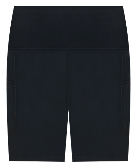 Women's One High-Waisted Side-Pocket 8" Bike Shorts