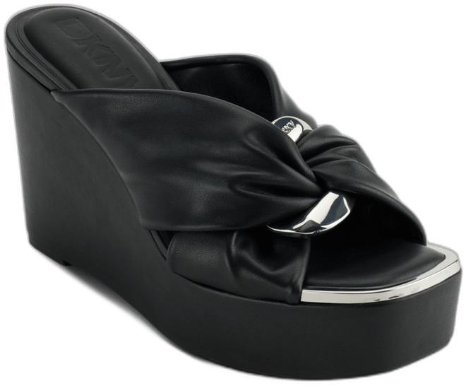 Women's Maryn Chain Twist Platform Wedge Sandals