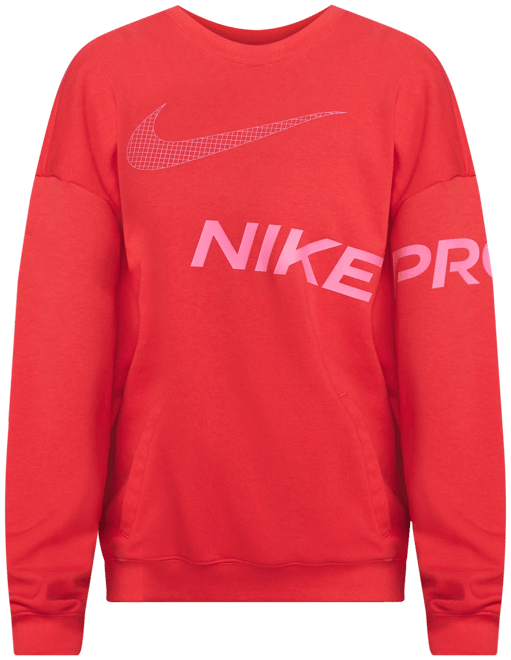 ナイキ Dri-FIT ゲット フィット ウィメンズ フレンチ テリー グラフィック クルーネック スウェットシャツ