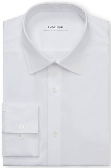 calvin klein refined cotton dress shirt Refined Cotton Stretch Slim Fit Dress Shirt