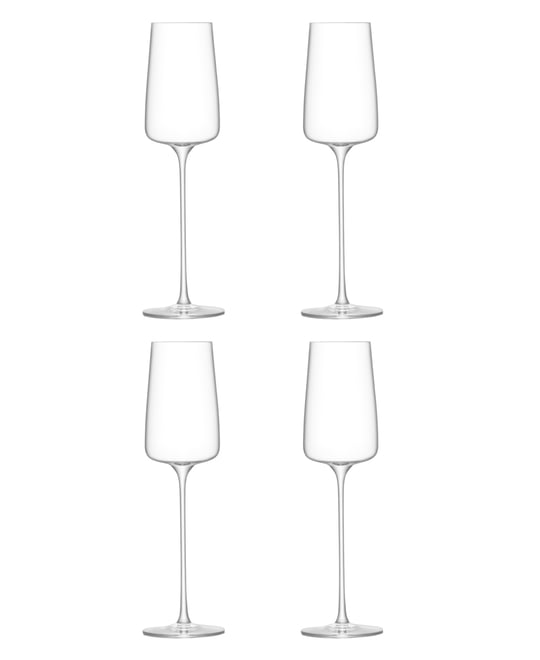 Metropolitan Champagne Flutes, Set of 4