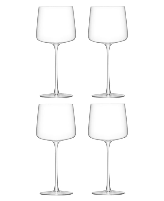 Metropolitan Red Wine Glasses, Set of 4