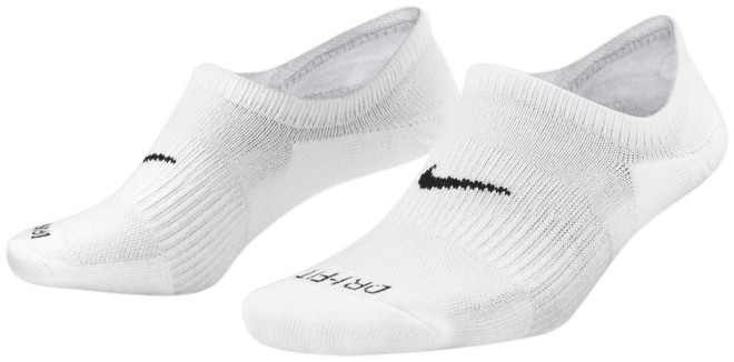 Nike Everyday Plus acolchadas Calcetines invisibles de entrenamiento para mujer (3 pares)