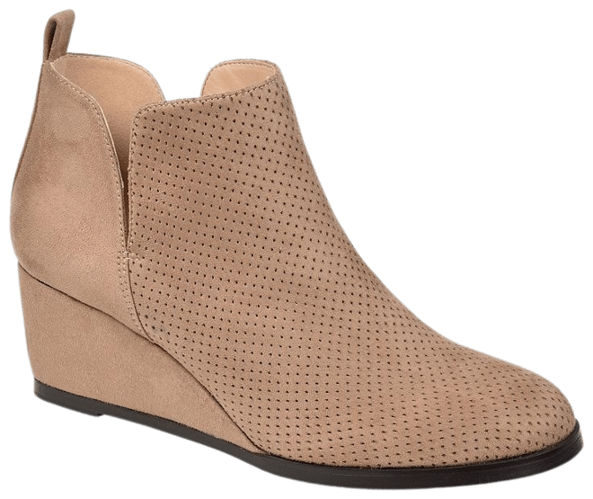 Journee wedge outlet boots