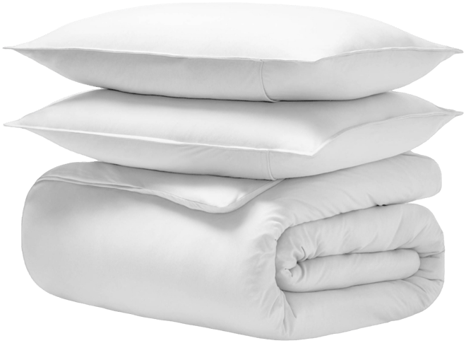 Organic Cotton Jersey Duvet Cover Set Full/Queen