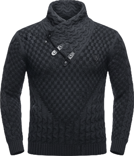 Men's Chunky Knit Pullover Sweater