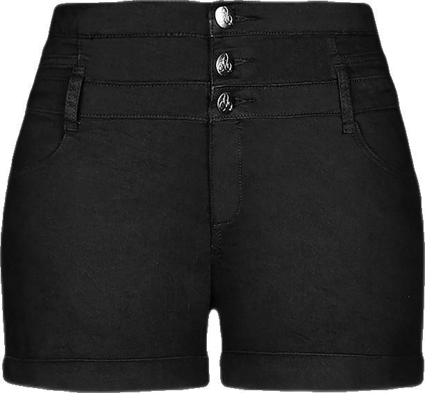 Plus Size Short Hi Waist Short