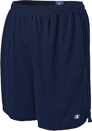 Champion Long Mesh Men s Shorts with Pockets Navy