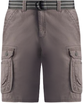 Lee Mens Dungarees Belted Wyoming Cargo Shorts