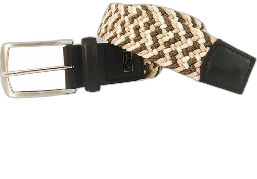 Greg Norman Collection Mens Braided Stretch Belt