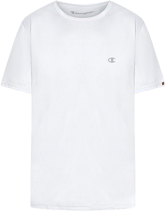 Champion Mens Double Dry Small Chest Logo Athletic Shirt