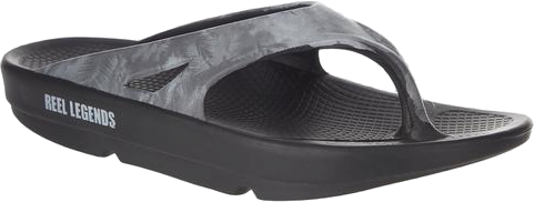 Reel Legends Mens Lighthouse Flip-Flop Sandals