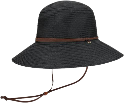 CTR Womens Summit Breeze Crushable Straw Sun Hat