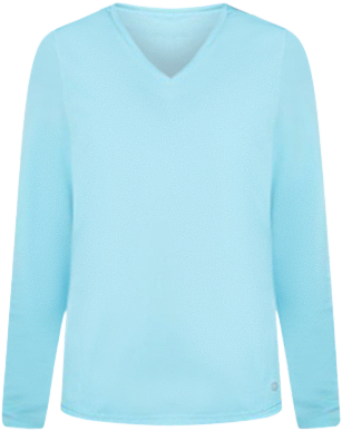 robe a manches longues avec col chemise femme bleu femme | GÉMO