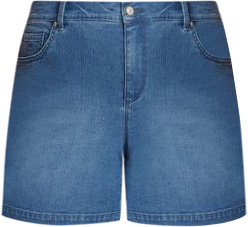 Gloria Vanderbilt Plus Denim Amanda Shorts