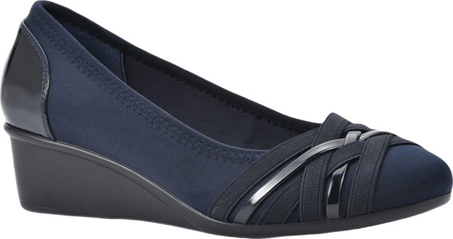 Womens Extended Sizes Bowie Wedge Dress Shoes