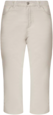 Gloria Vanderbilt Womens 19 in. Amanda Solid Capris