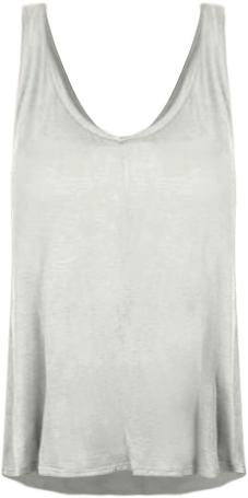 Blue Sol Womens Solid Swing V-Neck Tank Top